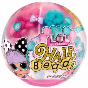 LOL SURPRISE HAIR BEADS KULA LALECZKA Z KORALIKAMI