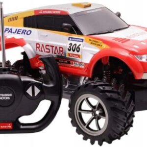 Mitsubishi Pajero Dakar 1:18 Sterowany AKUMULATOR Auto zdalnie sterowane