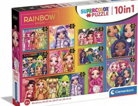 Rainbow High Puzzle 10w1 Clementoni 20273