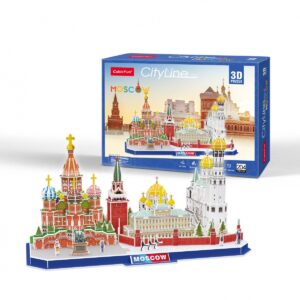 PUZZLE 3D CITY LINE MOSKWA CUBIC FUN 20266