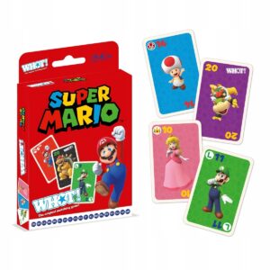 Gra karciana Super mario Winning Moves WHOT!