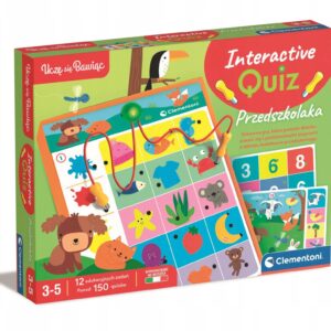 Gra planszowa Clementoni Interaktywny Quiz przedszkolaka