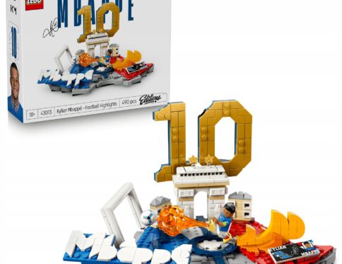 LEGO Editions Football 43013 Kylian Mbappe piłkarskie momenty
