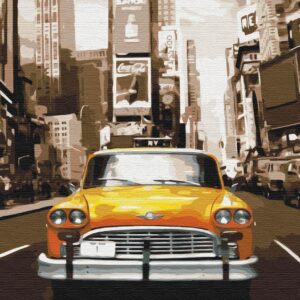 Paint it Malowanie po numerach New York Taxi