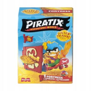 PIRATIX Piraci Golden Treasure Fortress FORTECA + Figurka