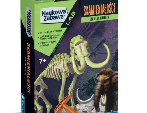 Zestaw naukowy Skamieniałości Mamut DINOZAUR SKAMIELINY 50859 CLEMENTONI