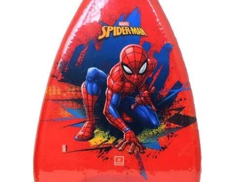 Piankowa deska do pływania Mondo SpiderMan 31×41 cm czerwona