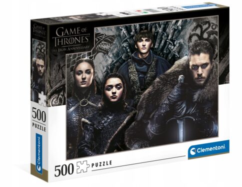 GRA O TRON PUZZLE 500 EL CLEMENTONI 35091 GAME OF
