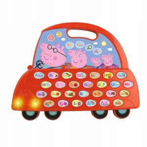 Vtech Literkowy Samochodzik Peppy Zestaw 61806 Świnka Peppa