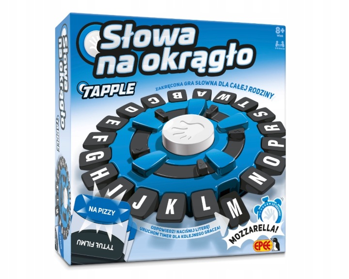 Gra planszowa Słowa na okrągło Gra słowna Epee 60439