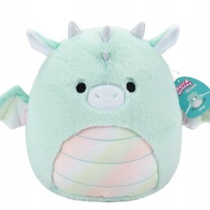 SQUISHMALLOW JOEY 30CM TURKUSOWY SMOK MASKOTKA