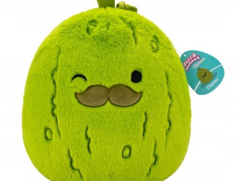 SQUISHMALLOWS MASKOTKA PLUSZAK OGÓREK CHARLES 30 CM Miękki