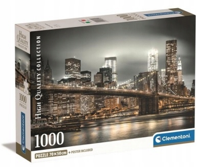 PUZZLE 1000 EL COMPACT New York skyline 39704
