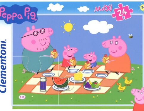 ŚWINKA PEPPA PIG PUZZLE MAXI 24 EL CLEMEN. 24028