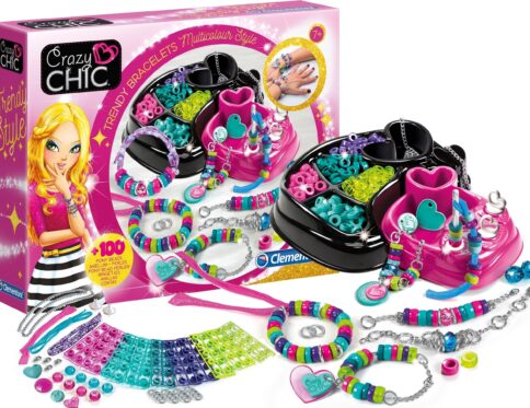 BIŻUTERIA MULTICOLOR 78415 kolorowe bransoletki koraliki CLEMENTONI