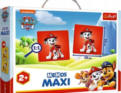 Trefl Memo Psi Patrol Gra Memos gra memory maxi 02264
