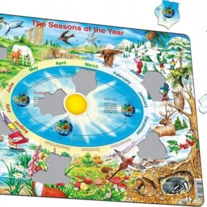 Puzzle ramkowe Układanka Pory roku Maxi
