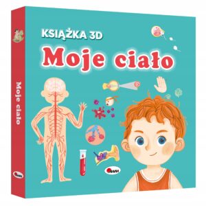 Moje ciało Książka 3D ludzkie ciało z ruchomymi elementami i okienkami