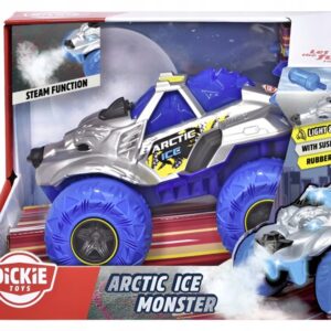 Dickie Toys auto MONSTER Pojazd Lodowy Potwór z funkcją pary, 25 cm