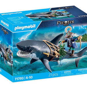 Klocki Playmobil Rekin olbrzym z piratem 71793
