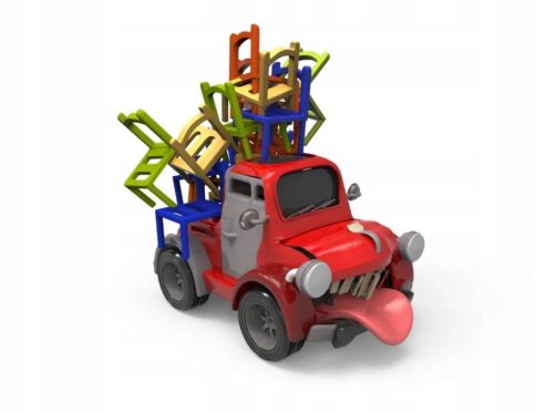 Gra zręcznościowa PIOTRUŚ PAKA auto na baterie