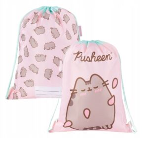 Worek na obuwie, odzież PUSHEEN pink St.Majewski Bambino