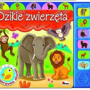 Książeczka z dźwiękami Odkrywam Dzikie zwierzęta