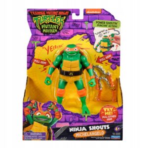 Wojownicze Żółwie Ninja Michelangelo figurka 14cm