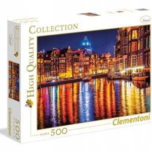 PUZZLE 500 EL AMSTERDAM CLEMENTONI 35037