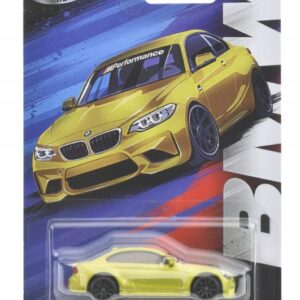Samochód Hot Wheels 2016 BMW M2 żółty
