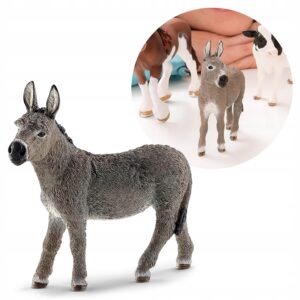 Figurka kolekcjonerska Schleich Osiołek 13772 zwierzęta domowe