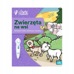 czytaj z albikiem książka zwierzęta na wsi
