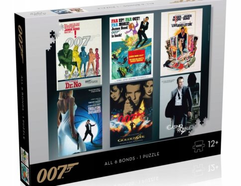 PUZZLE 1000 EL James Bond 007 Actor Debut