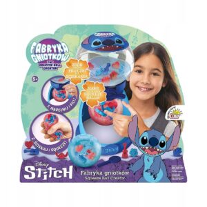 ZESTAW SQUEEZ BALL FABRYKA GNIOTKÓW STITCH GNIOTKI