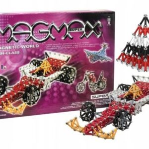 Klocki konstrukcyjne magnetyczne na magnes Magmax 72 el