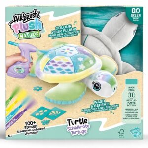 AIRBRUSH Plush Nature Żółw z aerografem Maskotka Pokoloruj pluszaka