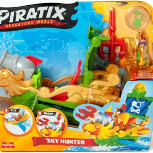 Piratix Sky Hunter Statek Piracki Papuga Kapitana Wingsa + Akcesoria