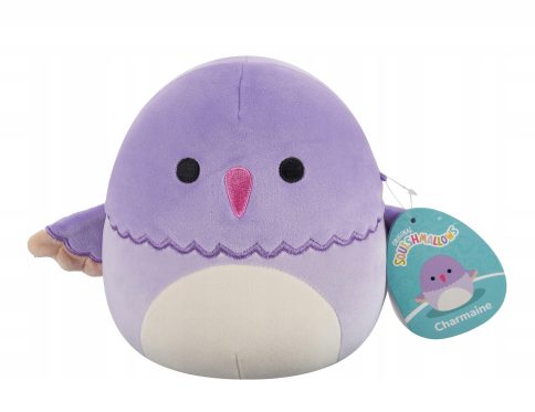 SQUISHMALLOWS MASKOTKA PLUSZAK PRZYTULANKA PTAK KOLIBER CHARMAINE 19 CM