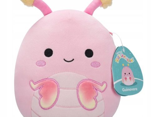 SQUISHMALLOWS MASKOTKA PLUSZAK RÓŻOWA MODLISZKA STORCZYKOWA GUINEVERE 19 CM