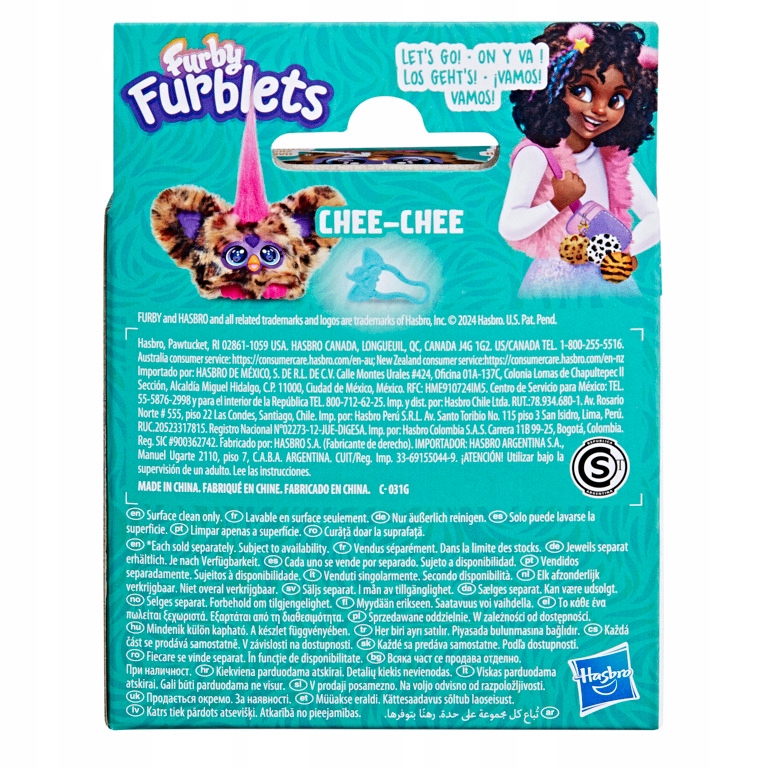 Furby-Furblets-Interaktywna-maskotka-Chee-Chee-Gepard-Hasbro-G1697-Rodzaj-inny