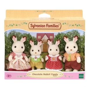 Sylvanian Families 5655 Zestaw Rodzina królików z czekoladowymi uszkami