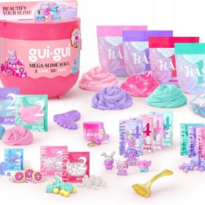 Duży Zestaw Gui Gui Slime z figurkami Zestaw Kreatywny Masa Plastyczna SLIME