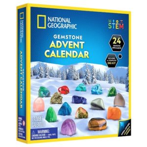 Kalendarz Adwentowy National Geographic ELBRUS Minerały Skały 24 Okienka