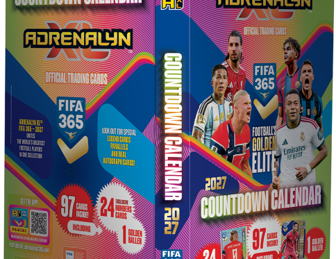 FIFA 365 ADRENALYN XL 2027 KALENDARZ ADWENTOWY BOX KARTY KOLEKCJONERSKIE