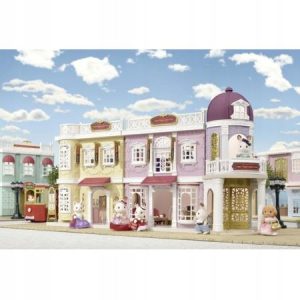 Domek-dla-lalek-Sylvanian-Families-Dom-towarowy-6017-magazyn-sklep-Kolor-wielokolorowy