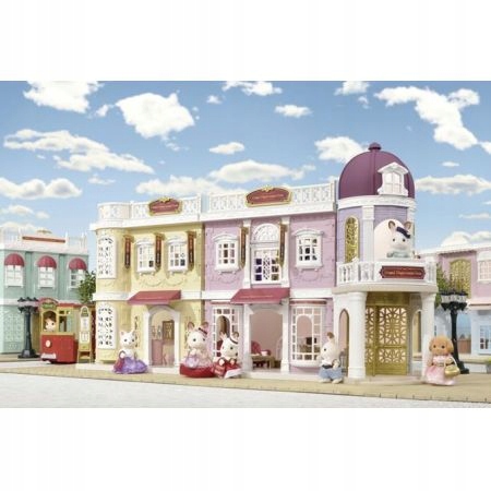 Domek-dla-lalek-Sylvanian-Families-Dom-towarowy-6017-magazyn-sklep-Kolor-wielokolorowy