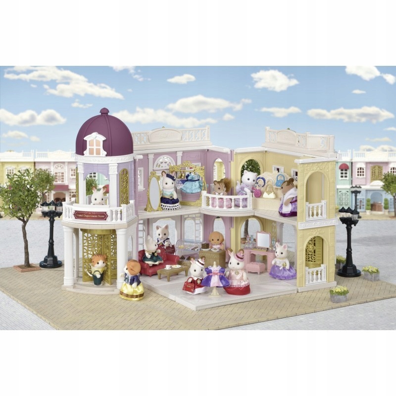 Domek-dla-lalek-Sylvanian-Families-Dom-towarowy-6017-magazyn-sklep-Plec-chlopcy-dziewczynki