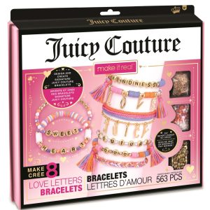 MAKE IT REAL Juicy Couture Zestaw Koralików do Bransoletek 563 el literki