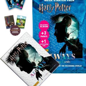 PANINI HARRY POTTER ALWAYS MEGAZESTAW STARTOWY ALBUM+3 SASZETKI+KARTA LTD