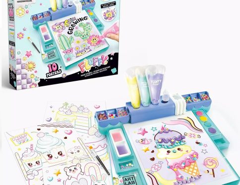 ART LAB CANAL TOYS Studio Fluffy ŻEL 3D ZESTAW KREATYWNY FARBY AKCESORIA